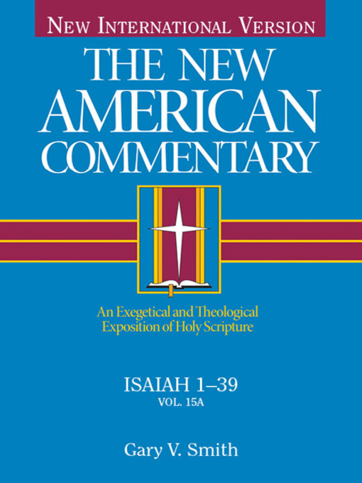 Title details for Isaiah 1-39 by Gary V. Smith - Available